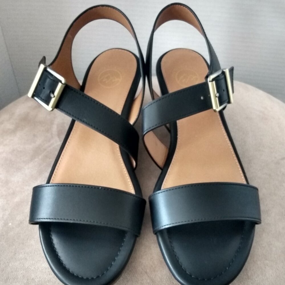 WHITE MOUNTAIN WOMEN'S SANDALS BRUX WEDGE HEEL SIZE 9M